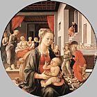 Scenes Wall Art - Virgin with the Child and Scenes from the Life of St Anne